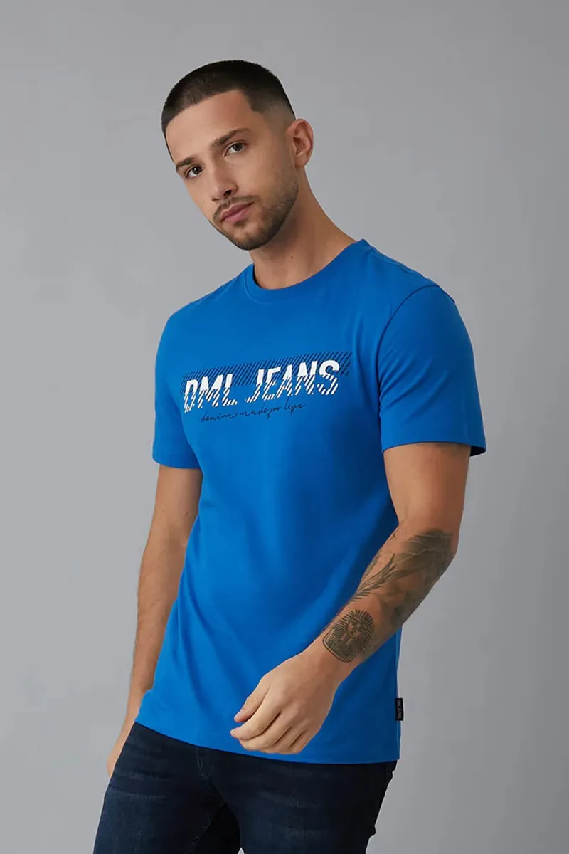 DML Dynamo Printed T-Shirt Admiral