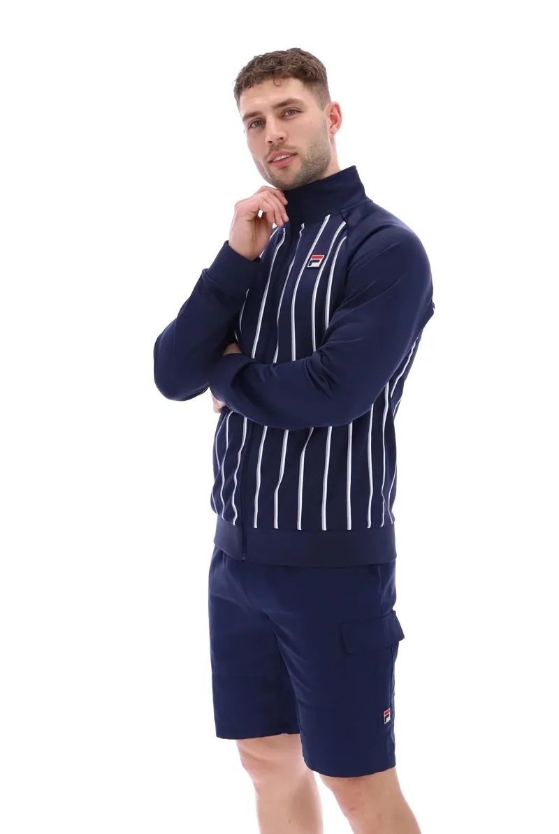 Fila Hudson Striped Track Top Navy XL ONLY LAST ONE-1
