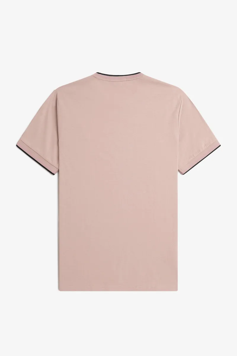 Fred Perry Twin Tipped T-shirt Dark Pink-6