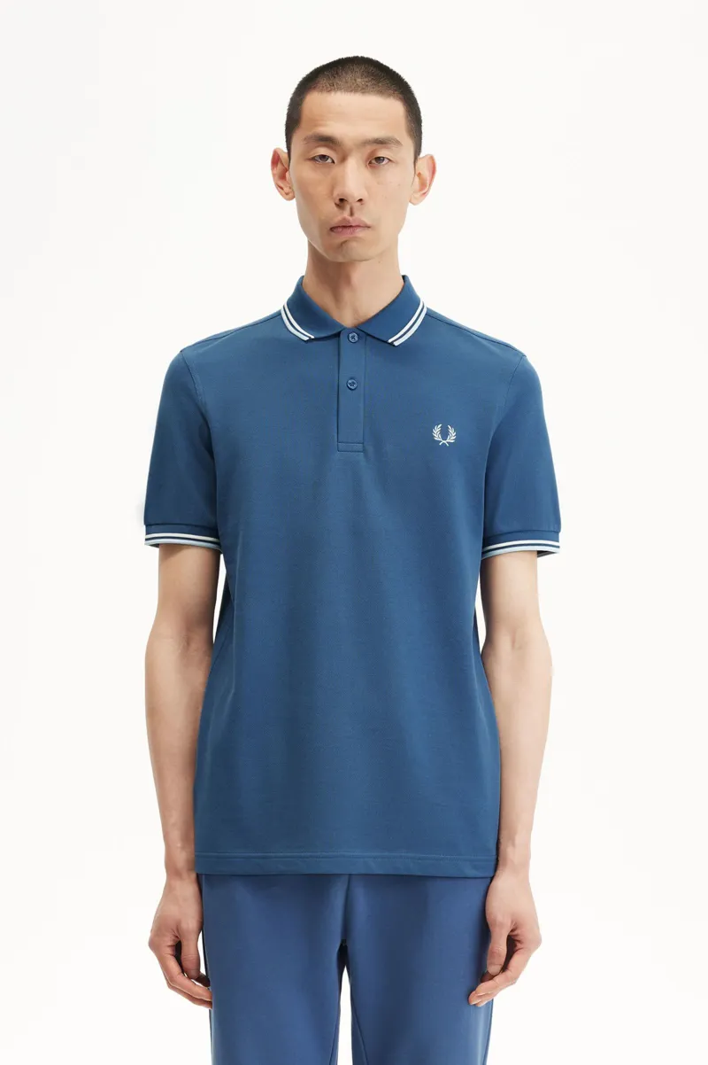 Fred Perry M3600-U91 Polo T-shirt Midnight Blue XXXL ONLY-1