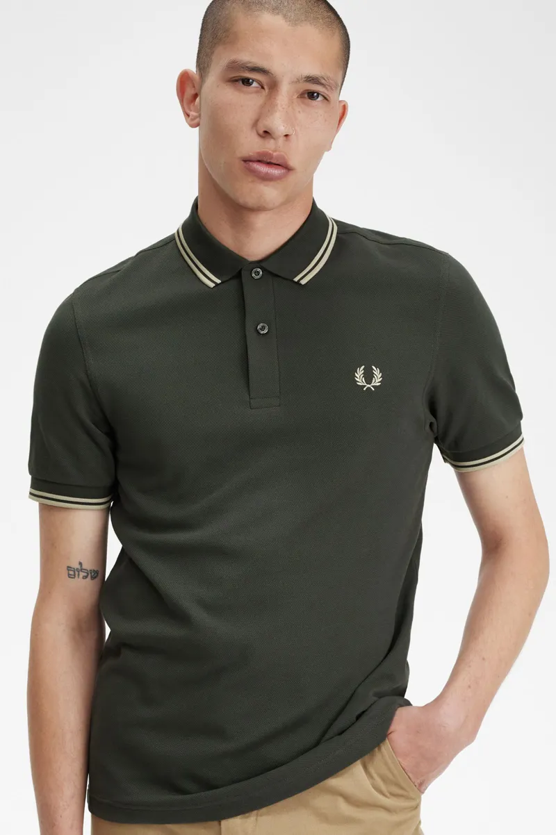 Fred Perry M3600-U98 Polo T-shirt Field Green XXXL ONLY LAST ONE-5