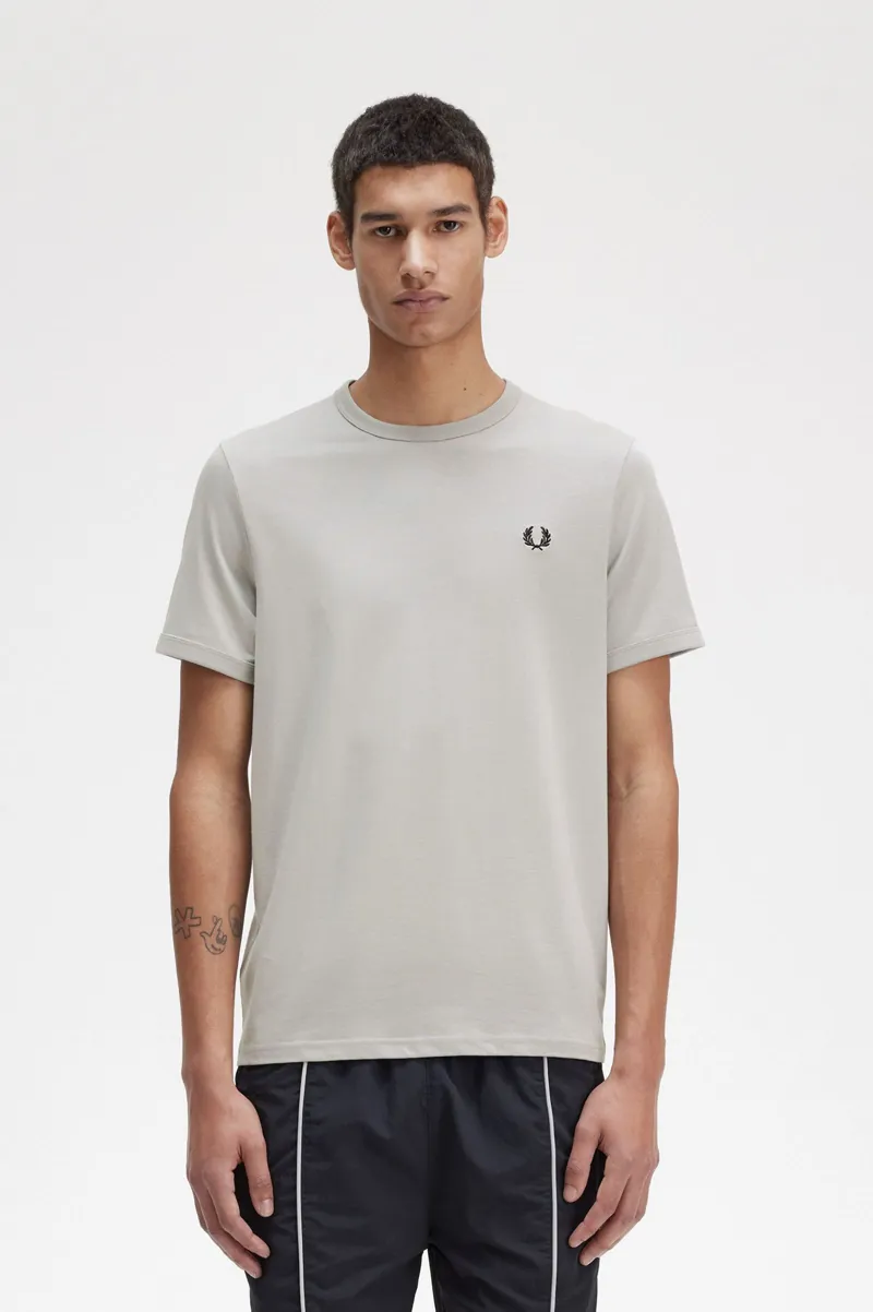 Fred Perry M3519-U84 Ringer T-shirt Grey-2