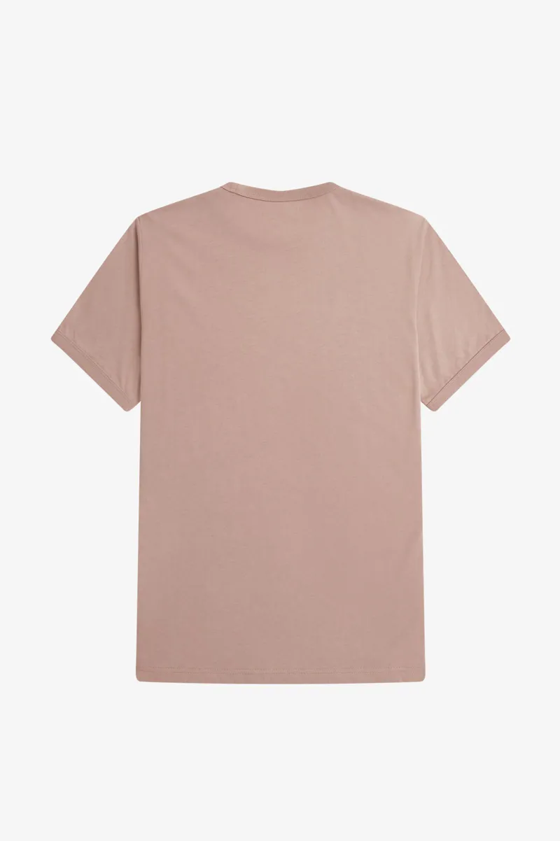 Fred Perry M3519-V05 Ringer T-shirt Dusky Pink-5