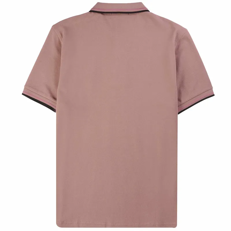 Fred Perry M3600-U89 Polo T-shirt Dusky Pink-2