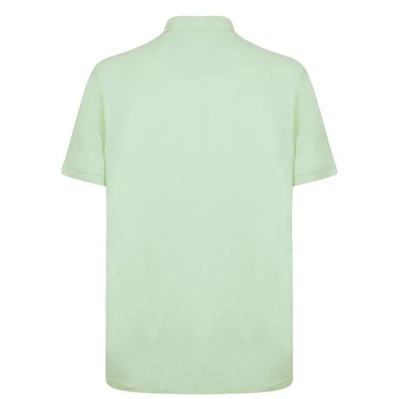 Lyle and Scott Plain Polo T-shirt Turquoise Shadow LARGE ONLY LAST ONE-3