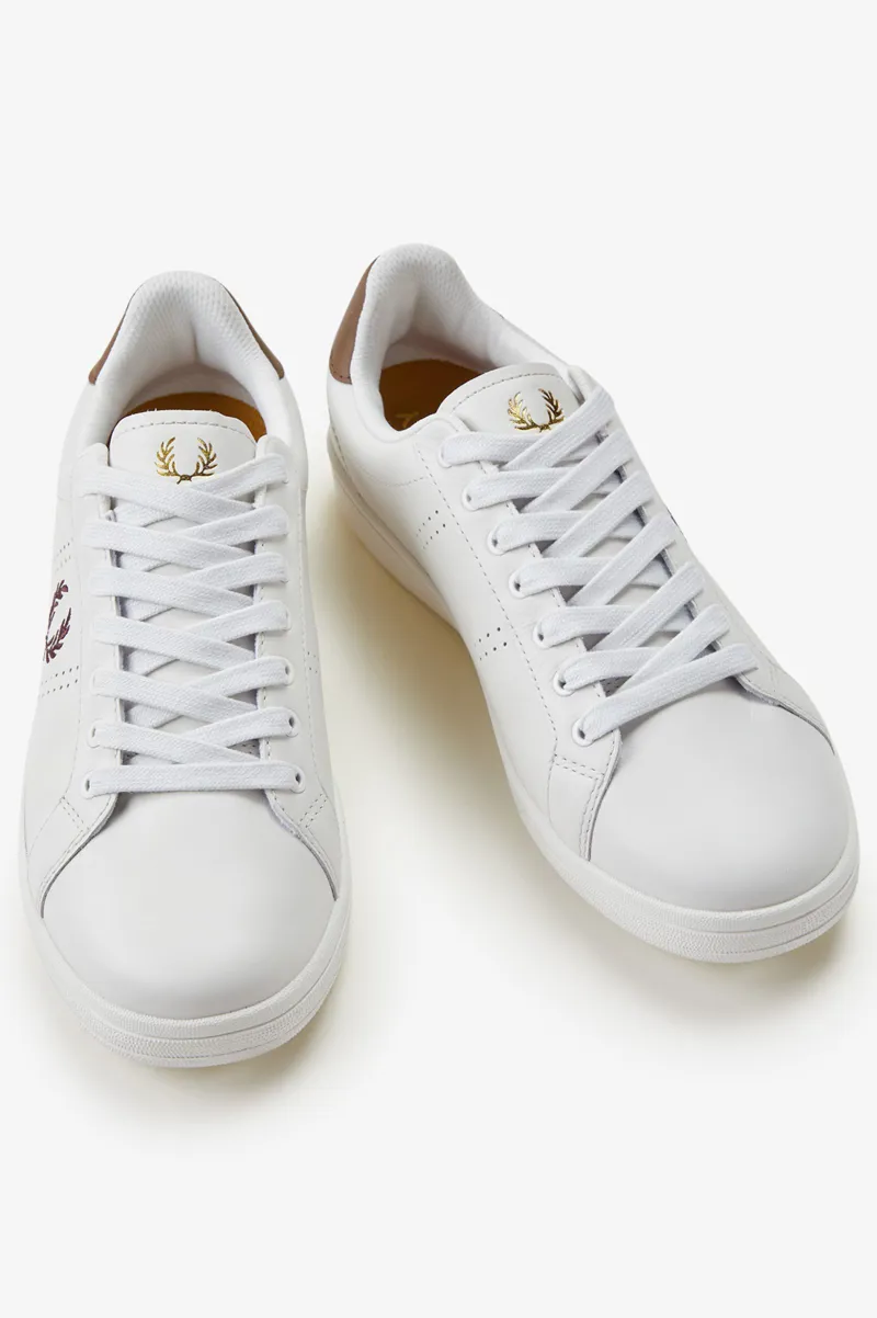 Fred Perry Trainers Porcelain / Carrington Brick-2