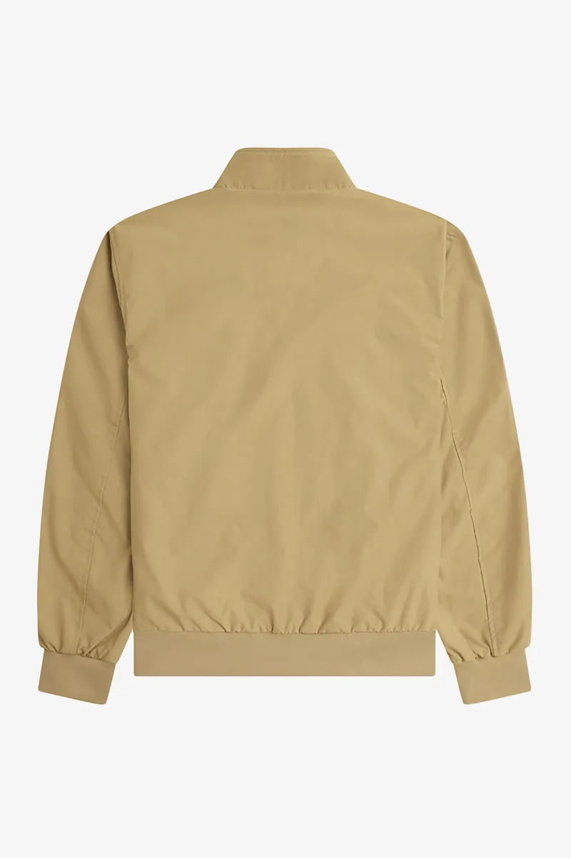 Fred Perry Brentham Jacket Warm Stone-2