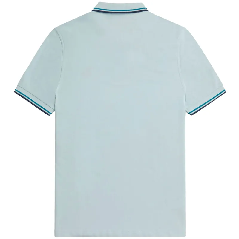 Fred Perry M3600-U92 Polo T-shirt Light Ice / Blue-2