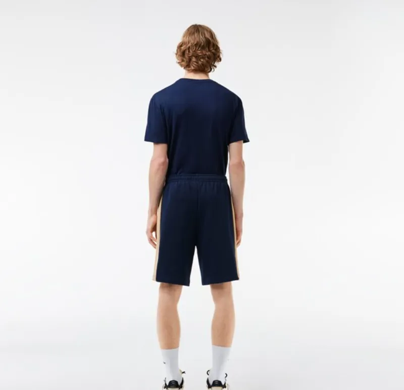 Lacoste Colourblock Jogger Shorts Navy-4