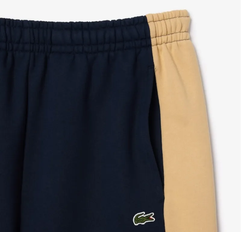 Lacoste Colourblock Jogger Shorts Navy-1