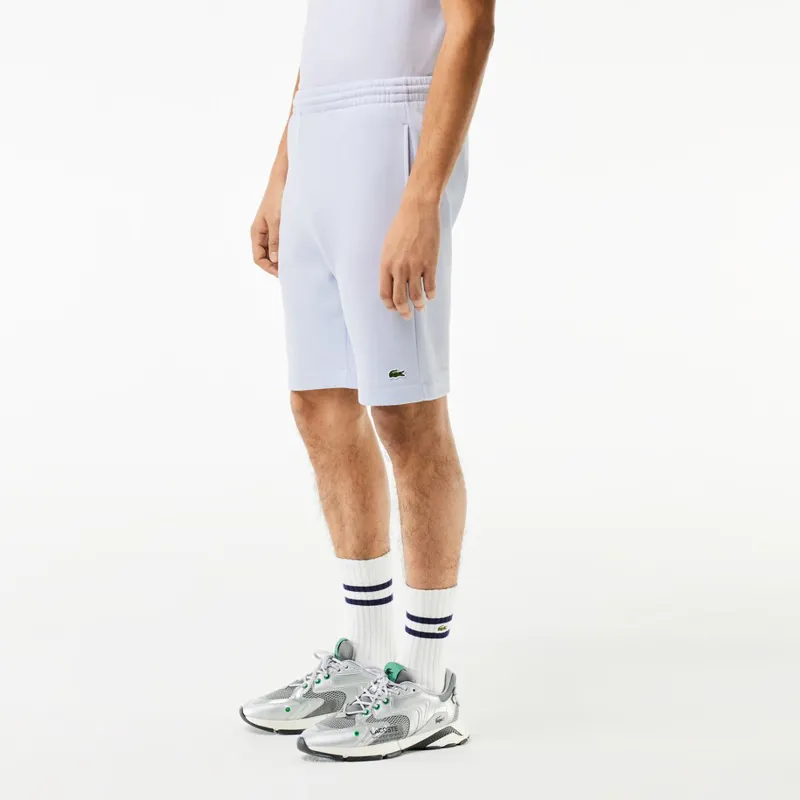 Lacoste Fleece Jogger Shorts Light Blue -2