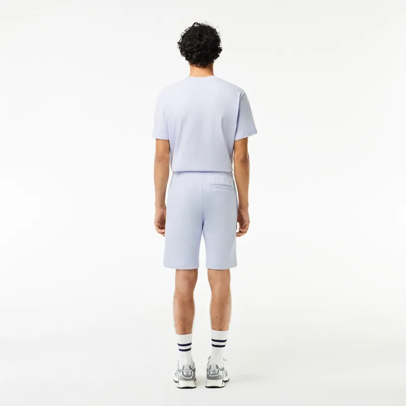 Lacoste Fleece Jogger Shorts Light Blue -3