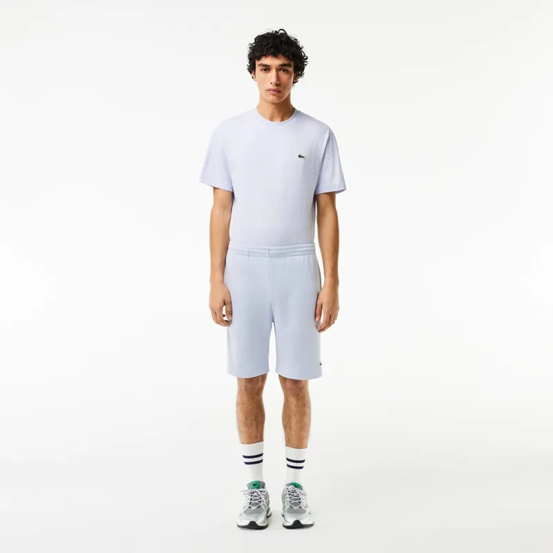 Lacoste Fleece Jogger Shorts Light Blue -1