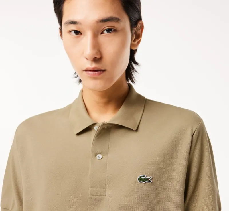 Lacoste Classic Fit Polo T-shirt Stone XL ONLY LAST ONE-4