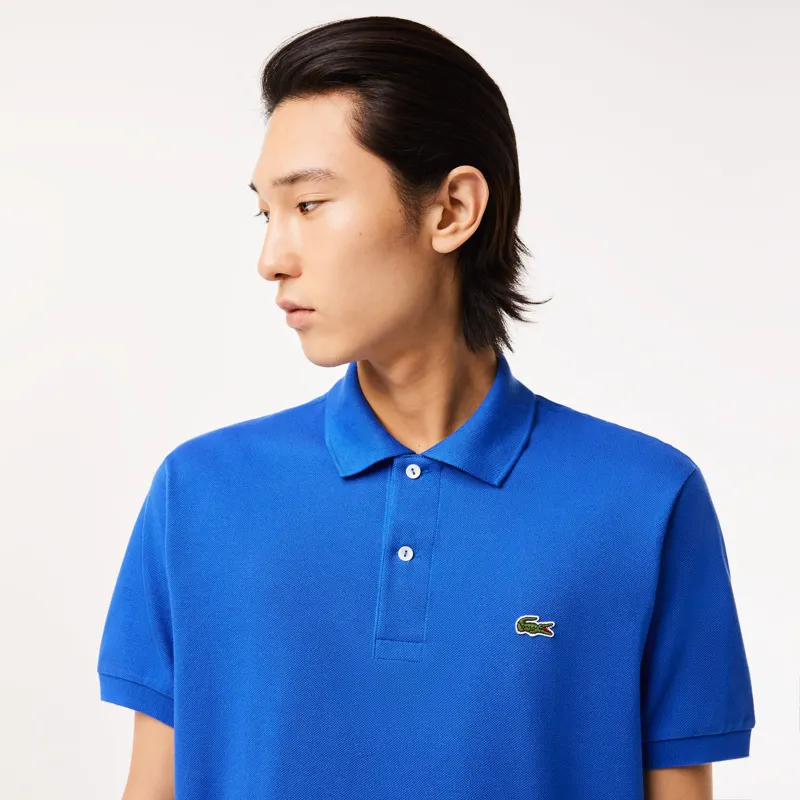 Lacoste Classic Fit Polo T-shirt Saphir Blue-2