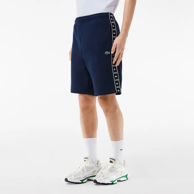 Lacoste Logo Stripe Jogger Shorts Navy XL and XXL ONLY-3