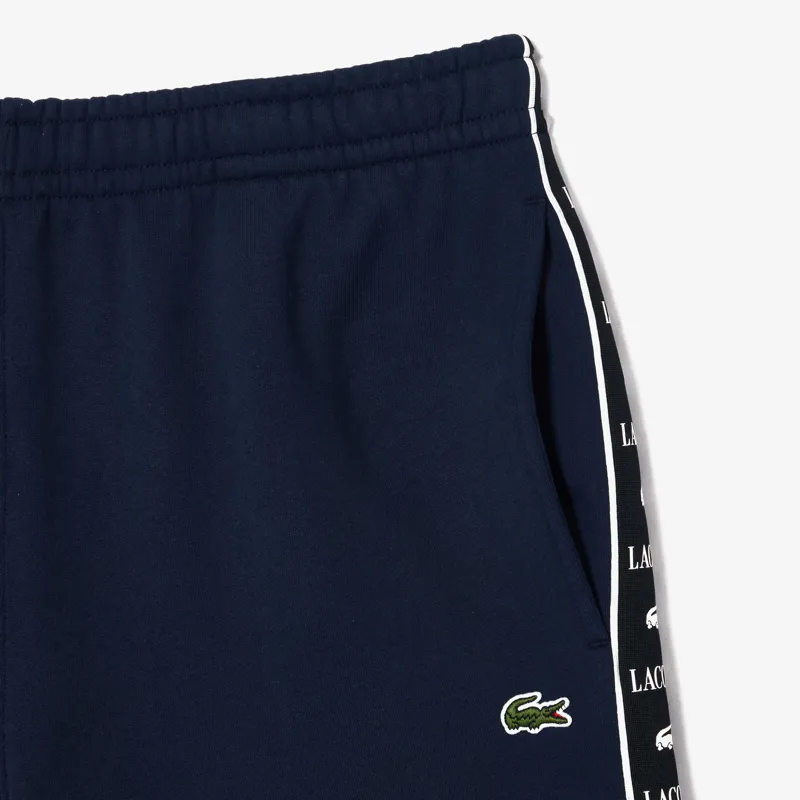 Lacoste Logo Stripe Jogger Shorts Navy XL and XXL ONLY-6
