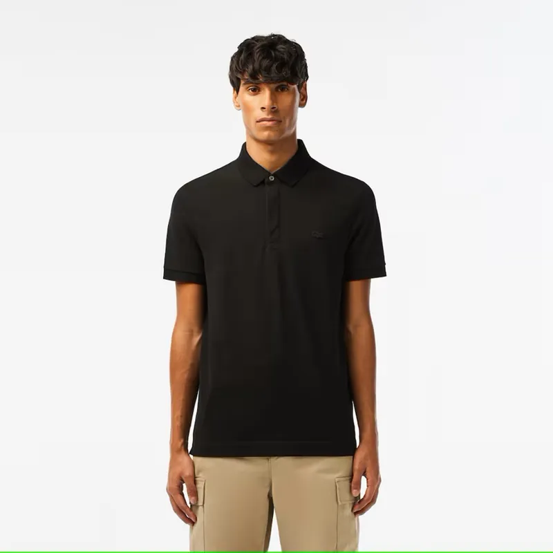 Lacoste Smart Paris Polo Shirt Stretch Black -7