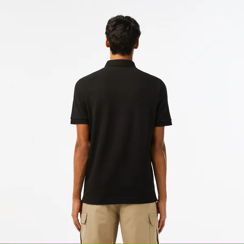 Lacoste Smart Paris Polo Shirt Stretch Black -1