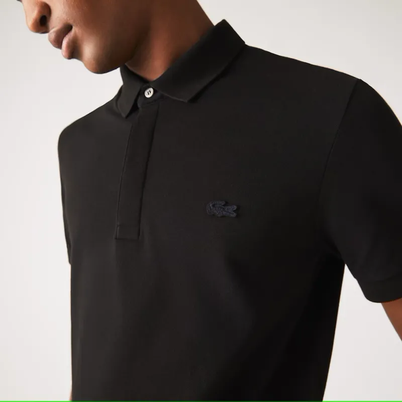 Lacoste Smart Paris Polo Shirt Stretch Black -2