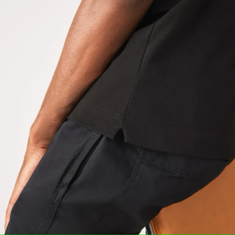 Lacoste Smart Paris Polo Shirt Stretch Black -5