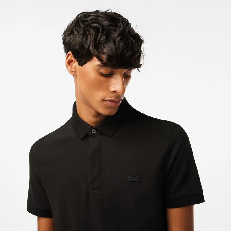 Lacoste Smart Paris Polo Shirt Stretch Black -6
