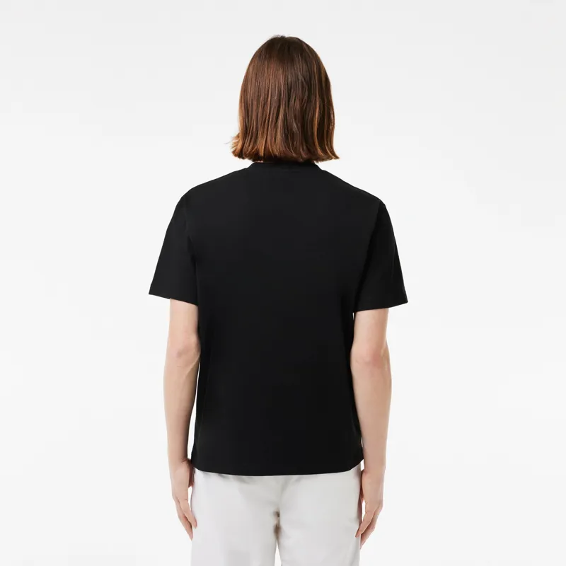 Lacoste Classic Fit Cotton T-Shirt White-4