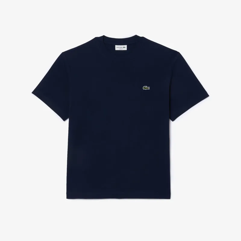 Lacoste Classic Fit Cotton T-Shirt Midnight Blue
