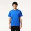 Lacoste Classic Fit Cotton T-Shirt Saphir Blue