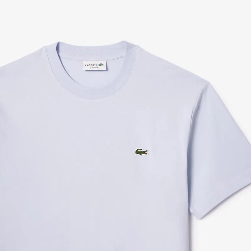 Lacoste Classic Fit Cotton T-Shirt Phoenix Blue-4
