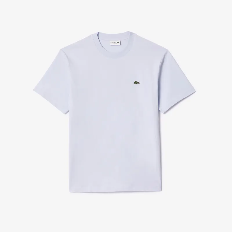 Lacoste Classic Fit Cotton T-Shirt Phoenix Blue-3