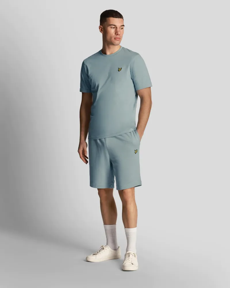 Lyle and Scott Sweat Short Slate Blue XXL ONLY LAST PAIR-1
