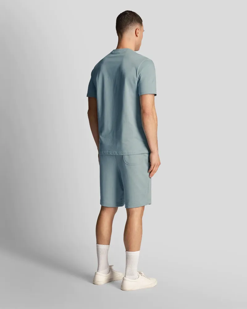 Lyle and Scott Sweat Short Slate Blue XXL ONLY LAST PAIR-2