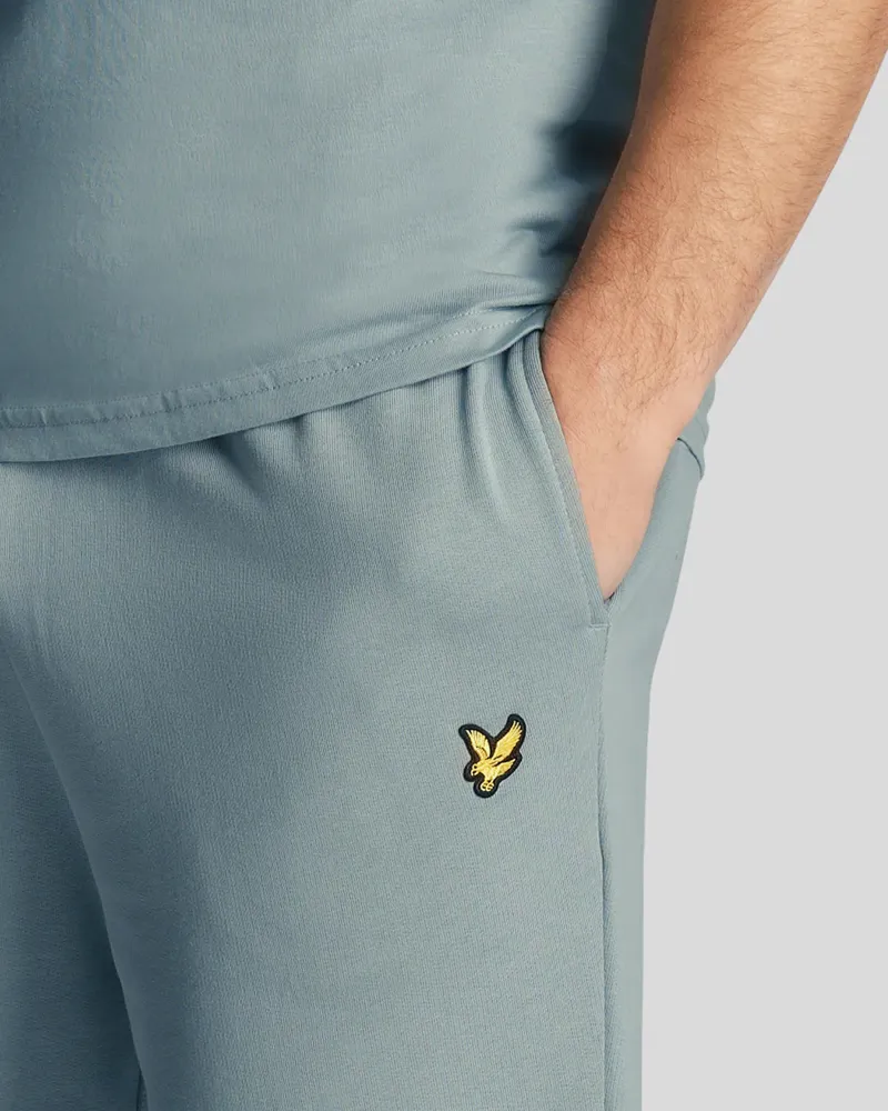 Lyle and Scott Sweat Short Slate Blue XXL ONLY LAST PAIR-3