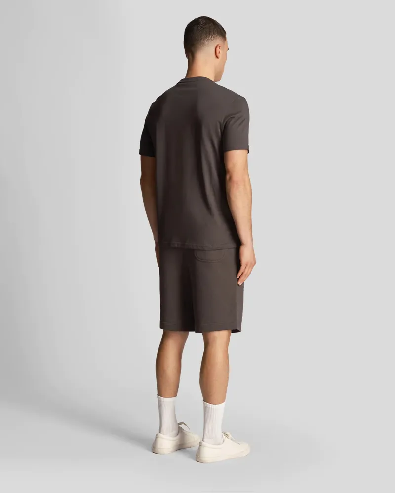 Lyle and Scott Sweat Short Gunmetal-2