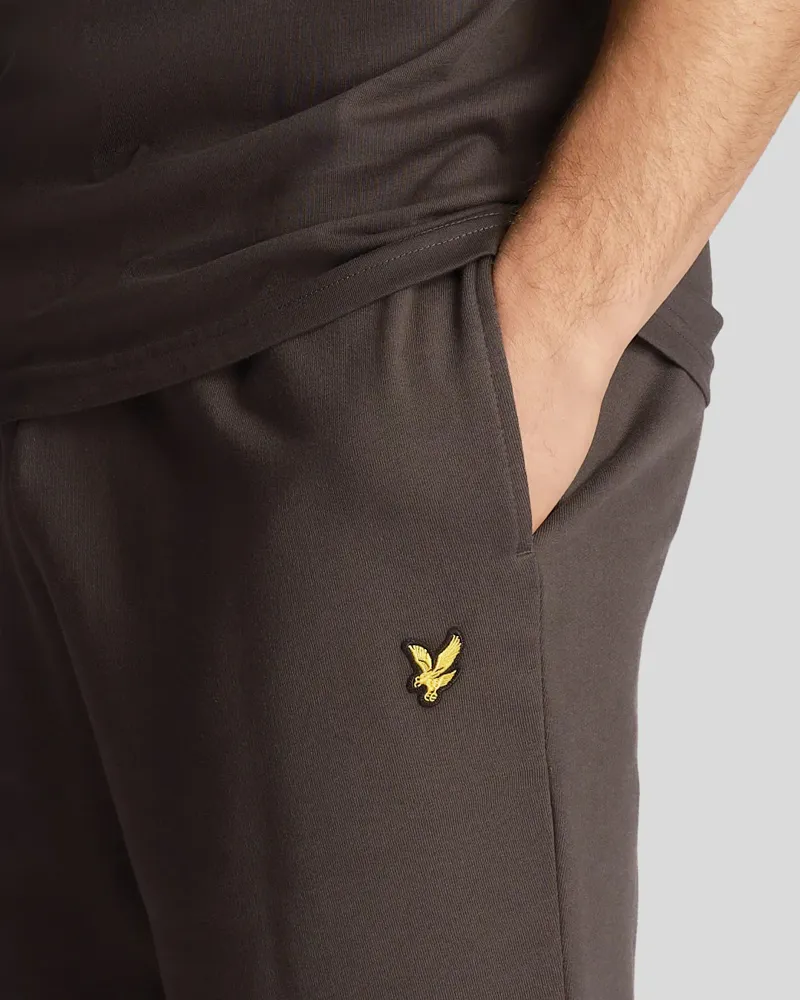 Lyle and Scott Sweat Short Gunmetal-3