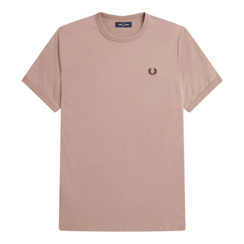 Fred Perry M3519-V05 Ringer T-shirt Dusky Pink