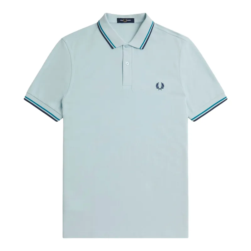 Fred Perry M3600-U92 Polo T-shirt Light Ice / Blue