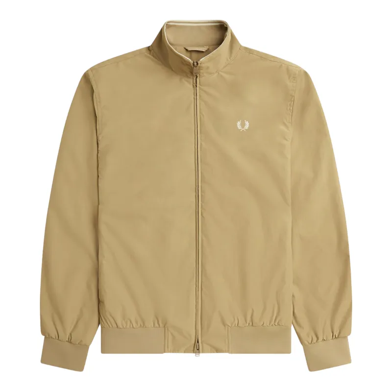 Fred Perry Brentham Jacket Warm Stone