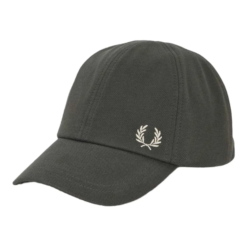 Fred Perry Classic Pique Cap Field Green
