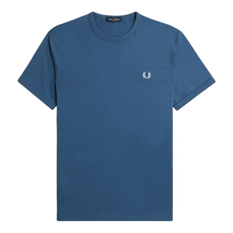 Fred Perry M3519-U85 Ringer T-shirt Midnight Blue