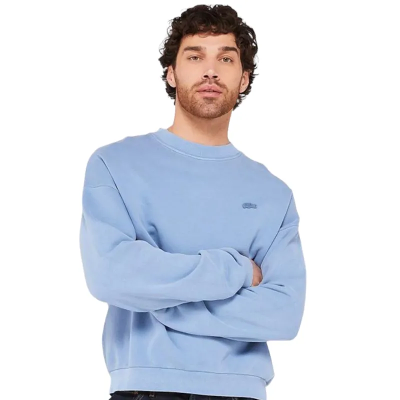 Lacoste Oversized Crew Washed Blue XL ONLY LAST ONE-2