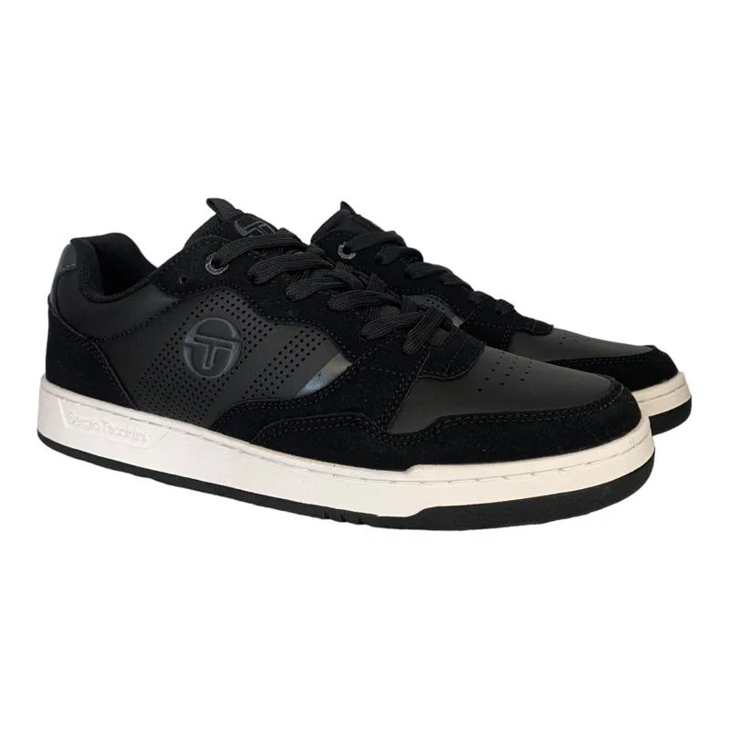 Sergio Tacchini Pisa Trainer Black SIZE  8 ONLY-1