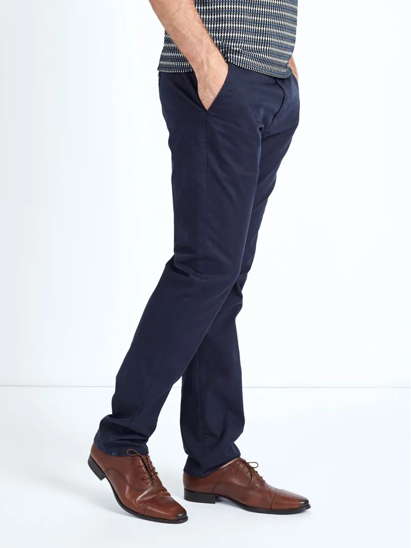 Mish Mash1984 Bromley Tapered Fit Chino Navy
