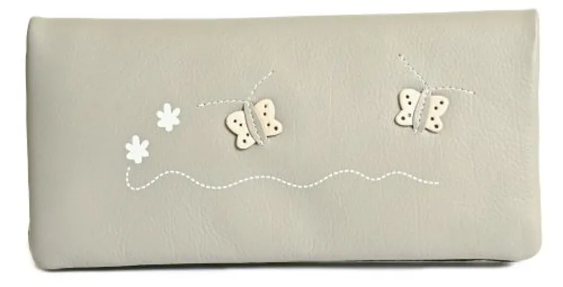 Golunski large butterfly purse Grey