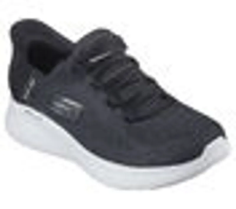 Sketchers Slip ins: Sketch - Lite Pro lace trainers Black-4