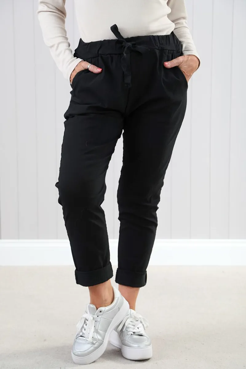 Goose Island magic trousers Black-1