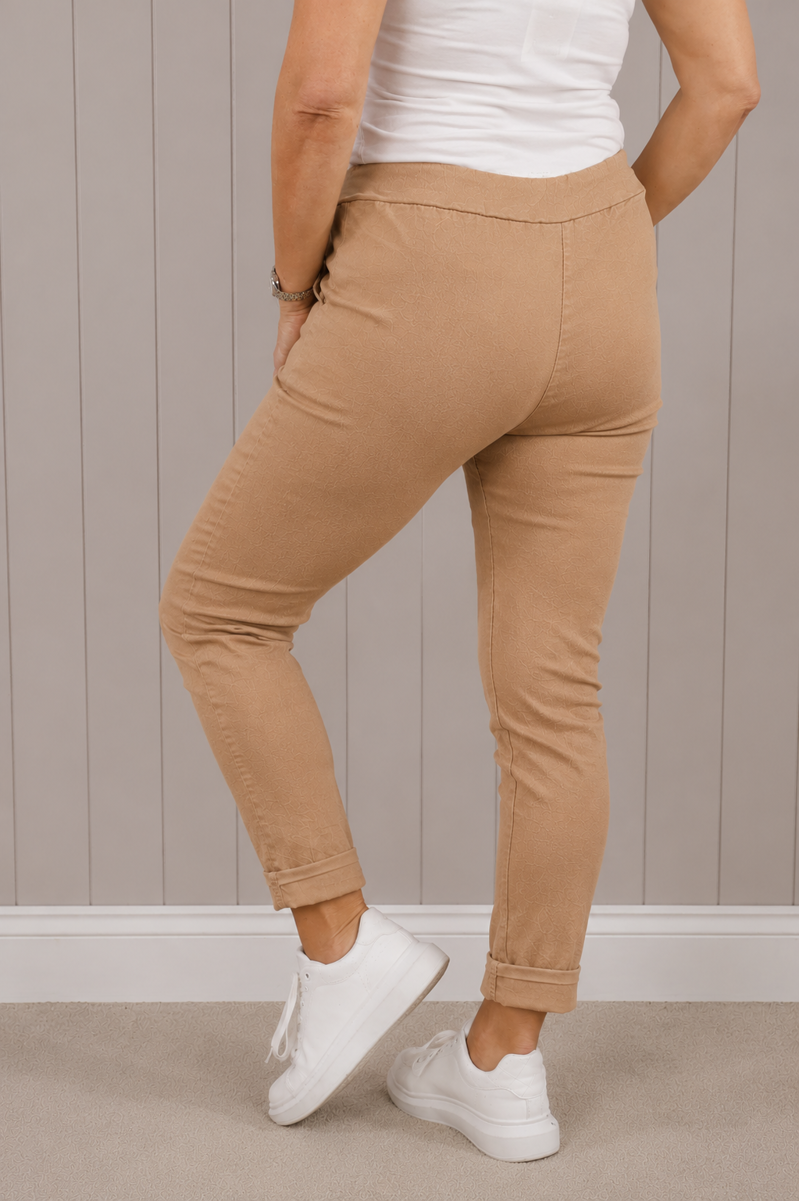 Goose Island magic pants Camel-2