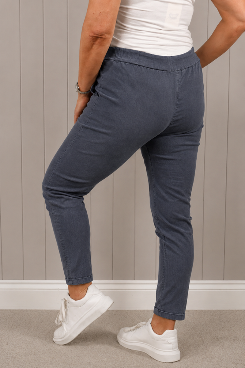 Goose Island magic pants Charcoal-2