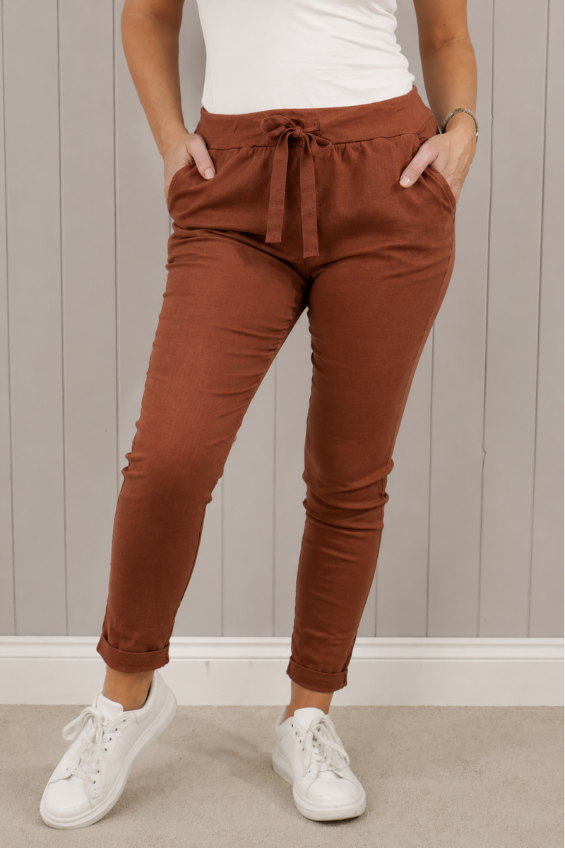 Goose Island magic pants Chestnut-1